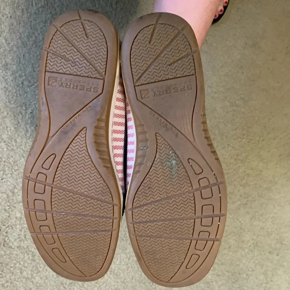 Sperry Top Sider, Women’s 7, red white & blue - Picture 3 of 6